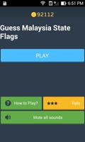 Guess The Flag Malaysia States Affiche