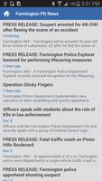 Farmington Police Department syot layar 3