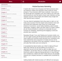 برنامه‌نما Mobile Business Marketing عکس از صفحه