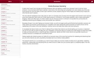 Mobile Business Marketing captura de pantalla 3
