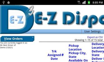 EZDispatch スクリーンショット 1