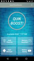 Quick Phone Booster پوسٹر