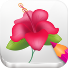 Drawing Flowers, Easy Instructions आइकन