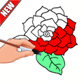 Coloriage De Fleurs Mignon