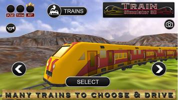 Train Simulator Game Plakat