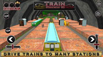 Train Simulator Game capture d'écran 3