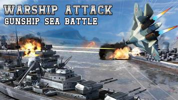 Warship Navy Strike 3D: Enemy Battle Ship Attack Poster