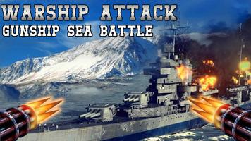 Warship Navy Strike 3D: Enemy Battle Ship Attack captura de pantalla 1