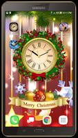 Christmas Live Wallpaper - Xmas Countdown & Clock capture d'écran 1