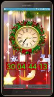 Christmas Live Wallpaper - Xmas Countdown & Clock capture d'écran 2