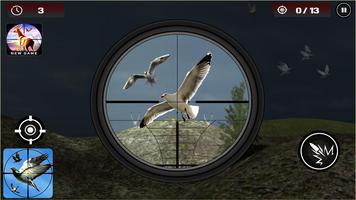 cazador de pájaros cacería: juego de caza de patos Poster