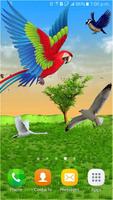Flying Birds Live Wallpaper 3D Phone Backgrounds ポスター