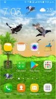 Flying Birds Live Wallpaper 3D Phone Backgrounds スクリーンショット 1