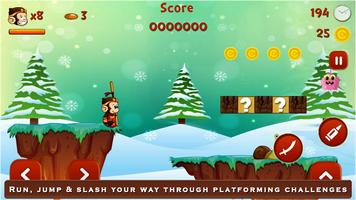 Super Kong Adventure Run: Side Scroller Games Free imagem de tela 3
