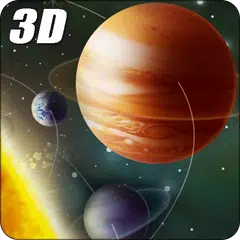 3D Solar System Live Wallpaper 3D Screensaver Free APK 下載
