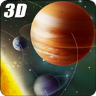 3D Solar System Live Wallpaper 3D Screensaver Free icon