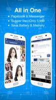 Lite for Facebook - Security Enhanced पोस्टर