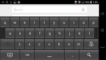 EZ Type Keyboard capture d'écran 1