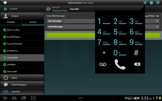 1 Schermata eZuce Unite Mobile Tablet