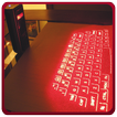 Laser Keyboard 3D Simulated