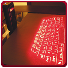 Laser Keyboard 3D Simulated icône