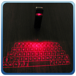 Hologram Keyboard Simulated