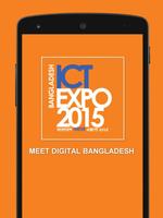 Bangladesh ICTEXPO 2015 포스터