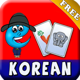 Korean FlashCard Plus For Kids أيقونة