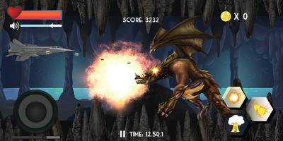 Monster Chris - Mobile Flight Shooting Game captura de pantalla 1