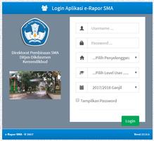 eRapor SMAN 1 Tuban постер