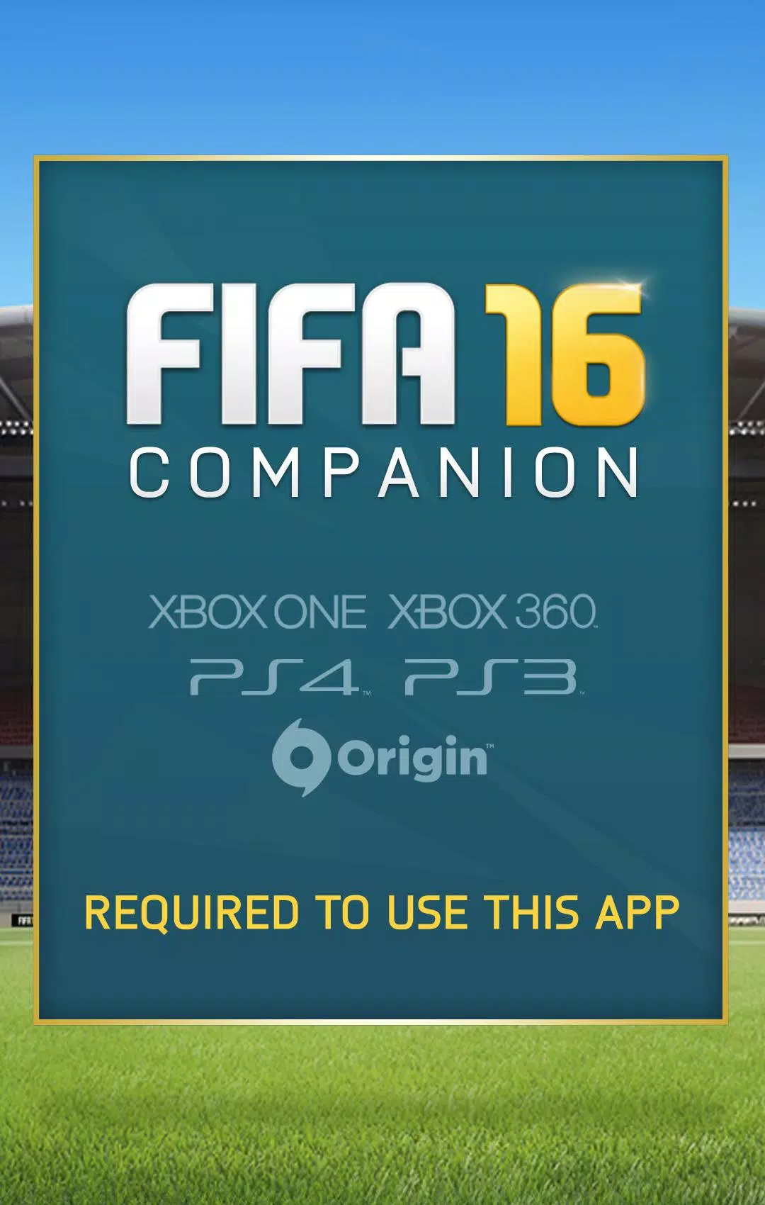 Descarga de APK de EA SPORTS™ FIFA 16 Companion para Android