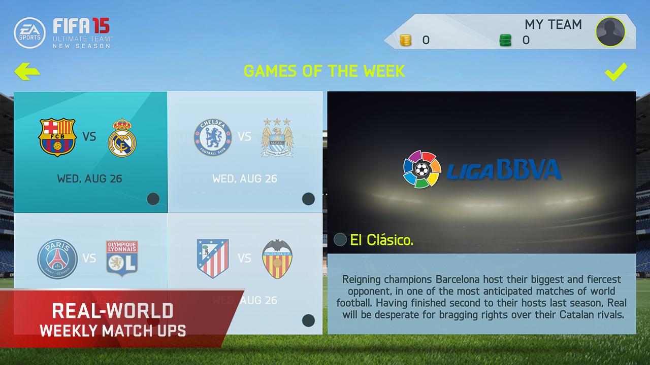 FIFA 15 Soccer Ultimate Team Latest APK Download - Free ... - 
