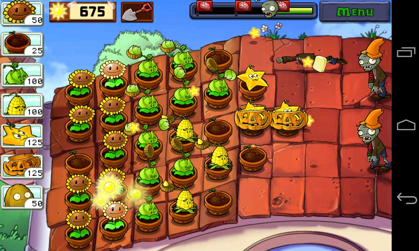 plants vs zombies apk