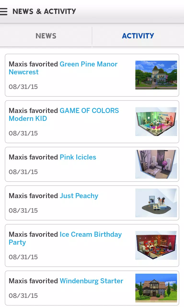 The Sims 4 Gallery Available on iOS and Android - Liquid Sims