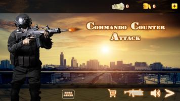 Commando Counter Attack : Action Game Cartaz