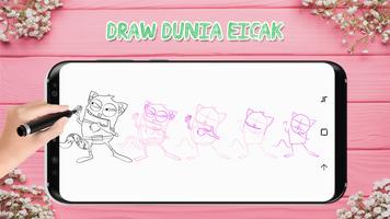 How to Draw Dunia Eicak capture d'écran 3