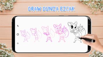 How to Draw Dunia Eicak capture d'écran 2
