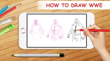 How to Draw WWE capture d'écran 3