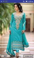 Girls Farak Eid Dress Design Affiche