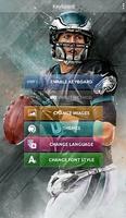 Philadelphia Eagles Keyboard Ekran Görüntüsü 1