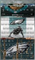 Philadelphia Eagles Keyboard скриншот 2