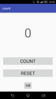 シンプルカウンター　withバイブ स्क्रीनशॉट 2
