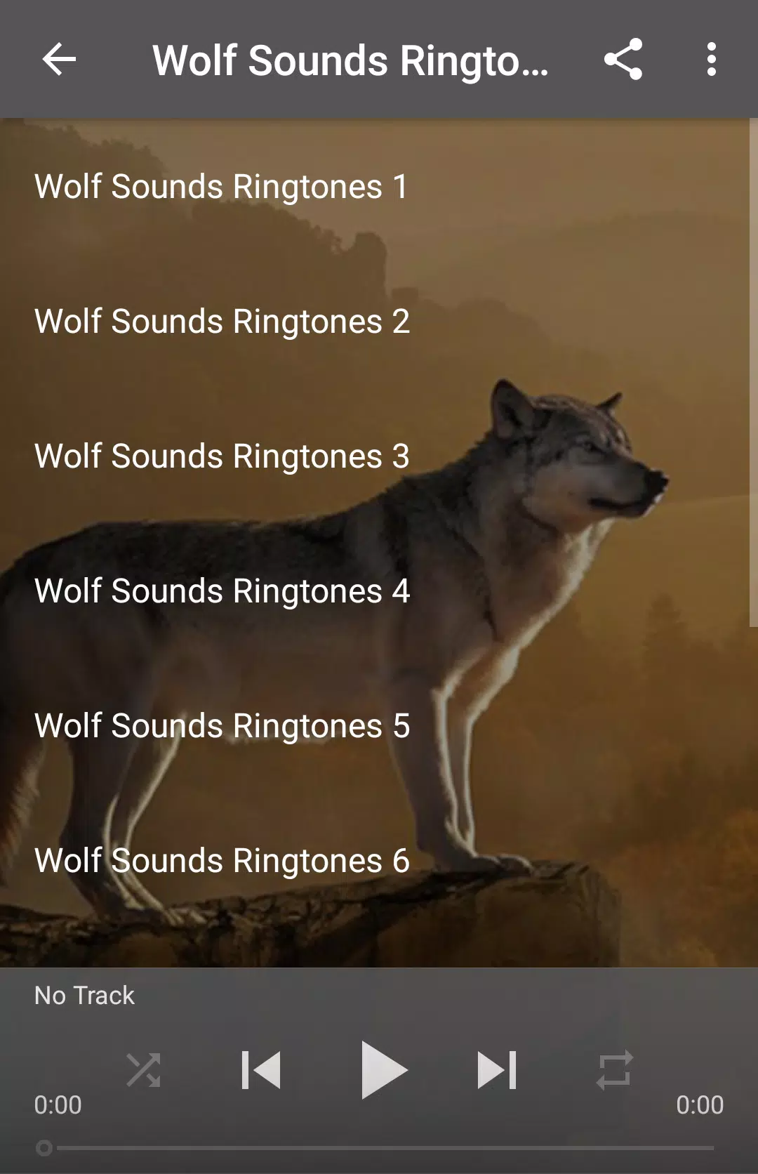 Wolf Sounds Ringtones APK for Android Download