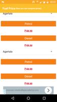 Fuel Like Petrol Diesel Price or Rate in India ảnh chụp màn hình 1