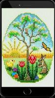 Cross Stitch Sandbox Color By Number Easter Indraw スクリーンショット 1