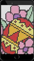Cross Stitch Sandbox Color By Number Easter Indraw スクリーンショット 2