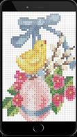 Cross Stitch Sandbox Color By Number Easter Indraw スクリーンショット 3