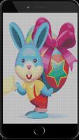Color By Number pixel Art Sandbox Coloring Easter скриншот 2