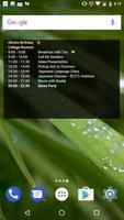 Crystal Calendar Widget plakat