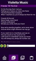 Violetta Music Letras syot layar 3